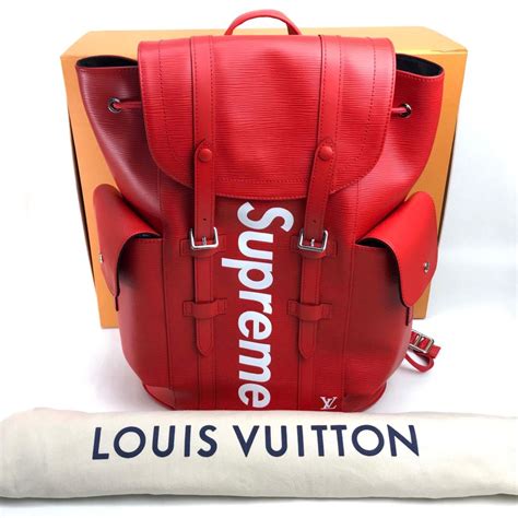 louis vuitton cap supreme|louis vuitton x supreme backpack.